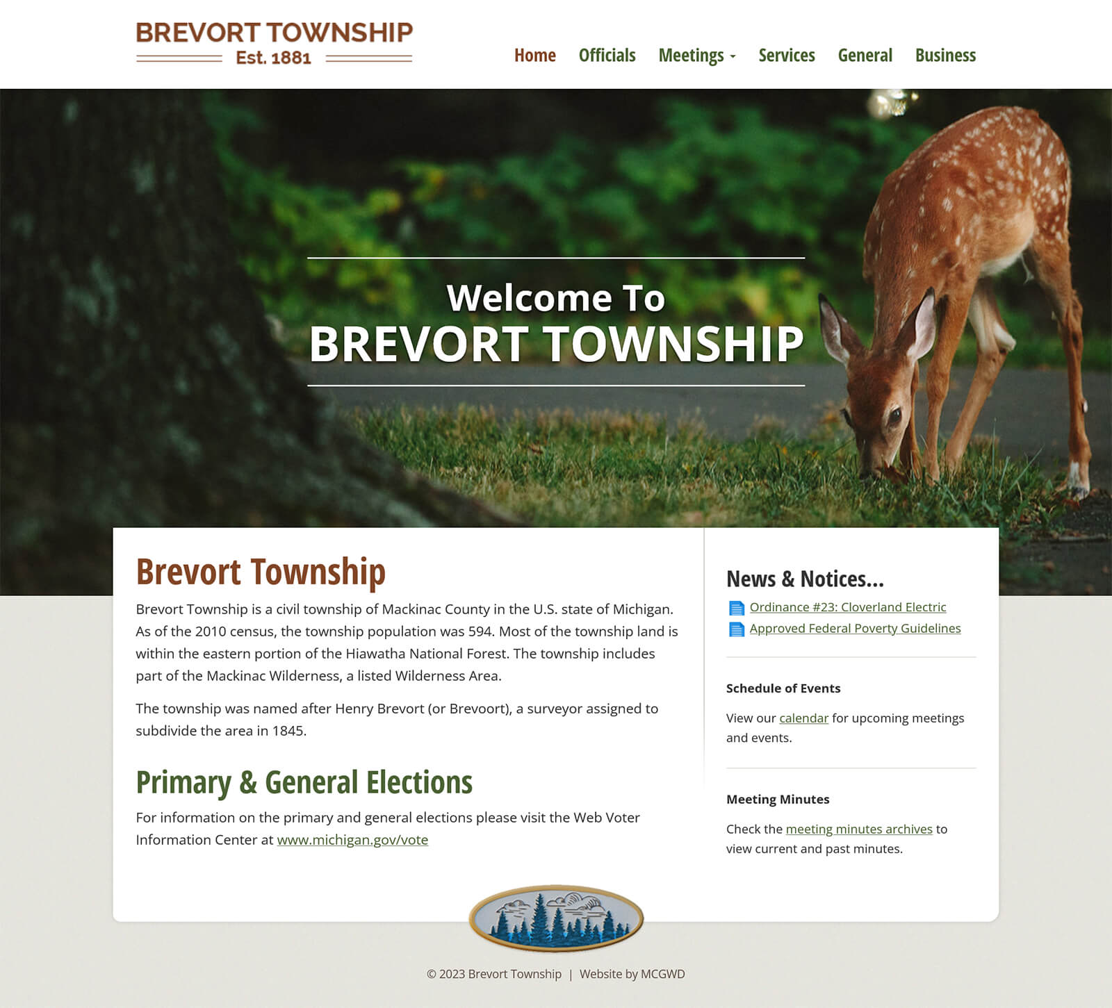 Brevort Township