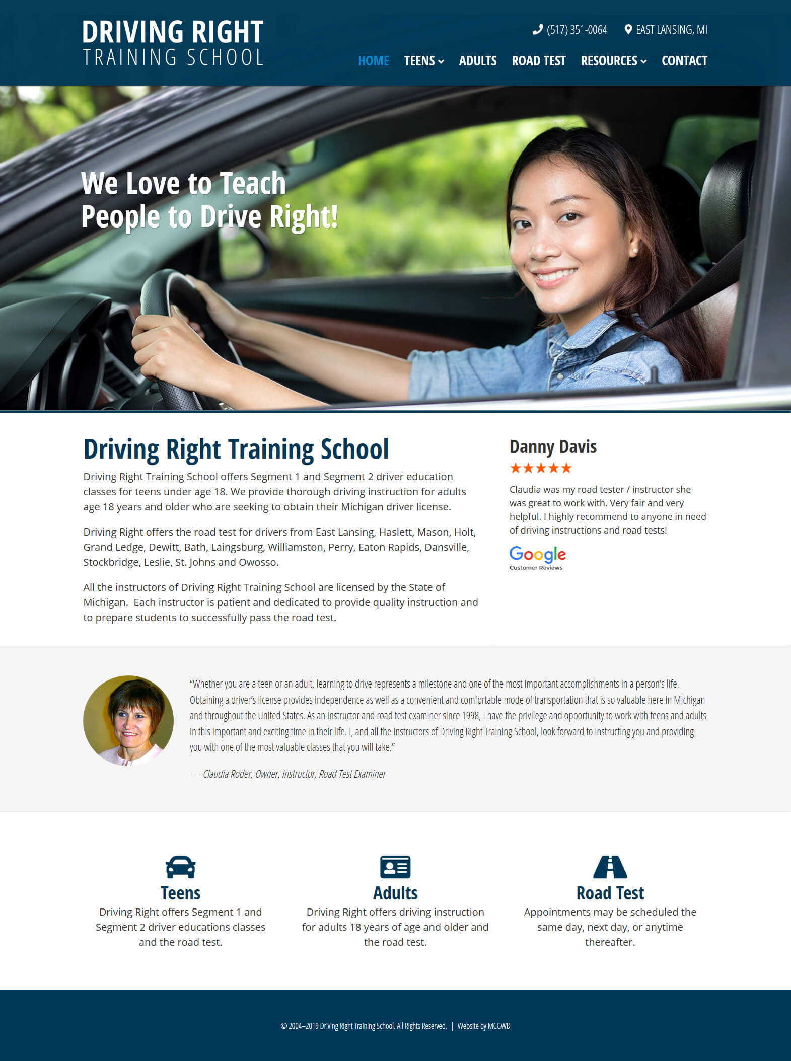Driving Right Training School